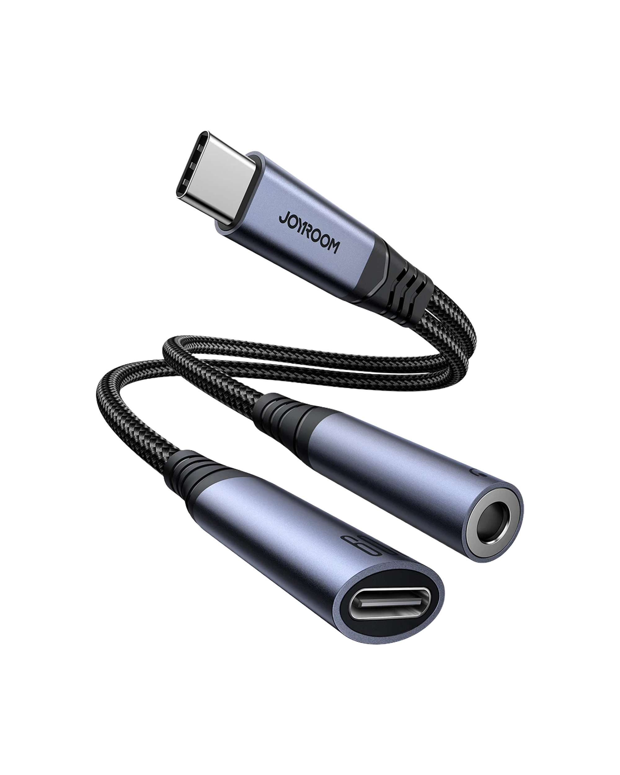 JOYROOM 3.5mm Ses + Type-C Şarj Dönüştürücü Joyroom