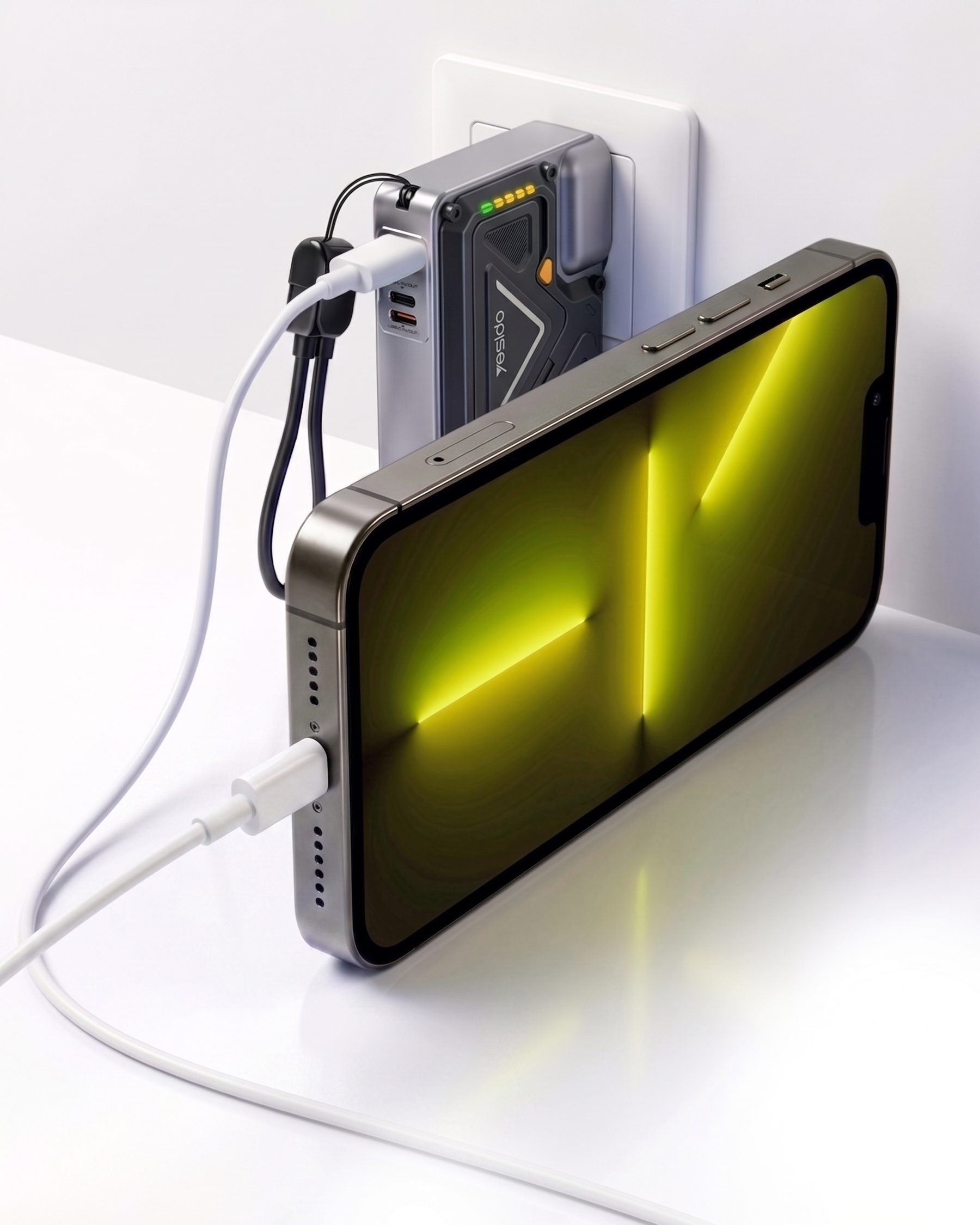 5in1 Powerbank ve Şarj İstasyonu