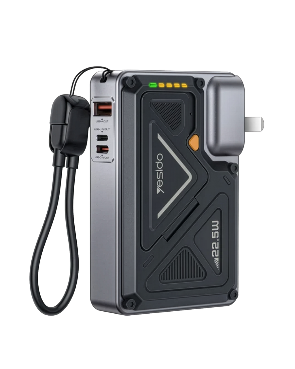 5in1 Powerbank ve Şarj İstasyonu