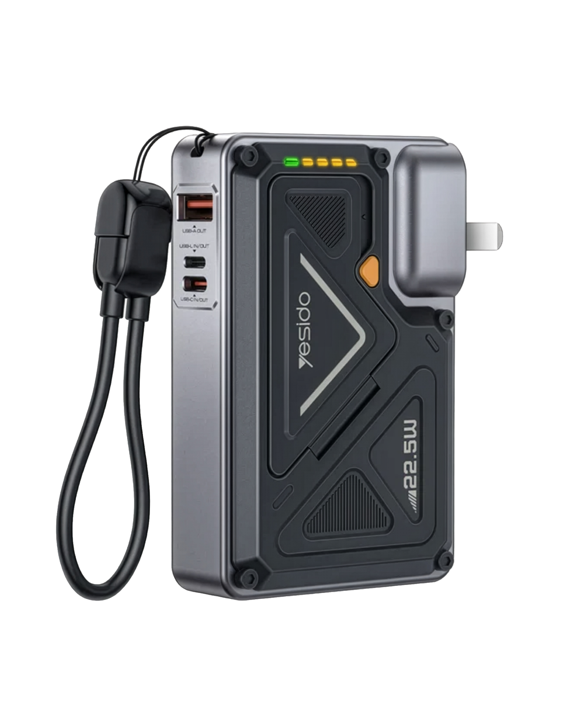 5in1 Powerbank ve Şarj İstasyonu
